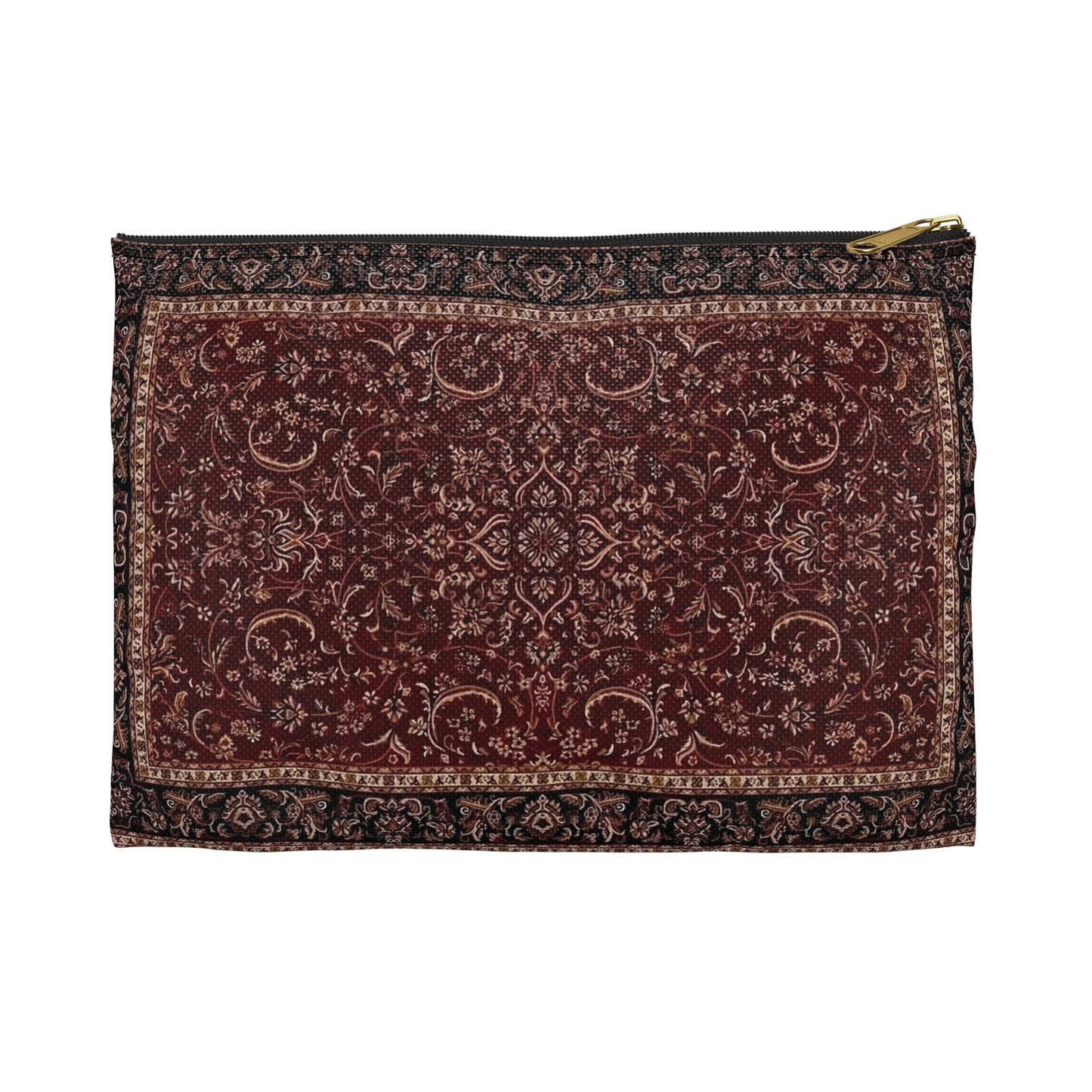 Deep Red Tapestry Pouch