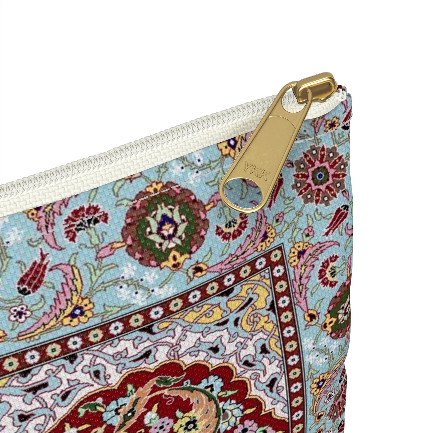 Red & Sky Tapestry Pouch