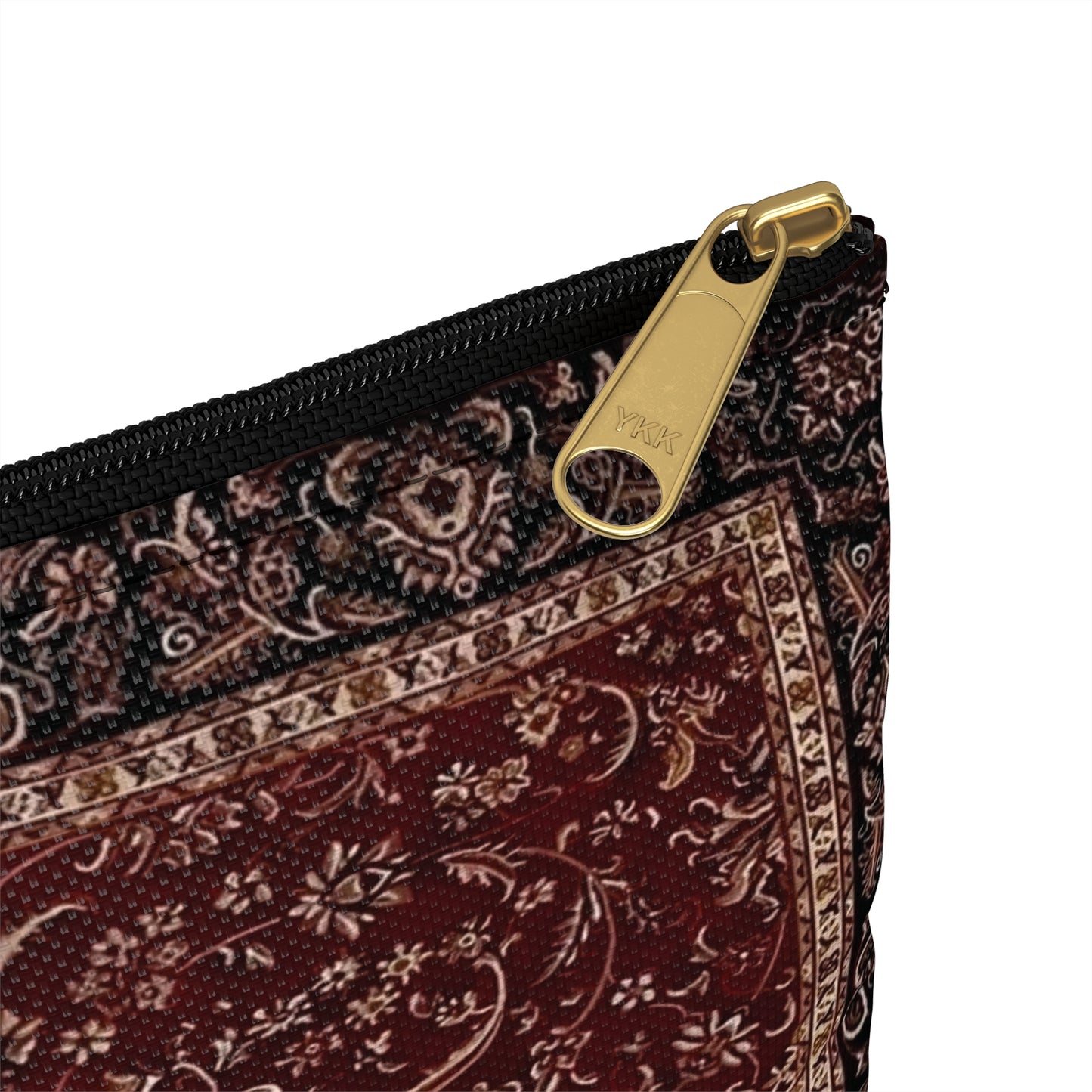 Borsa a Sacchetto in Arazzo Rosso Intenso