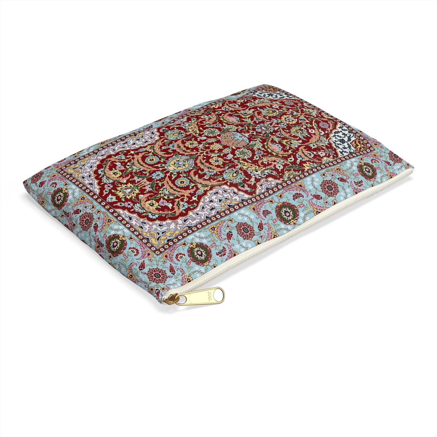 Red & Sky Tapestry Pouch