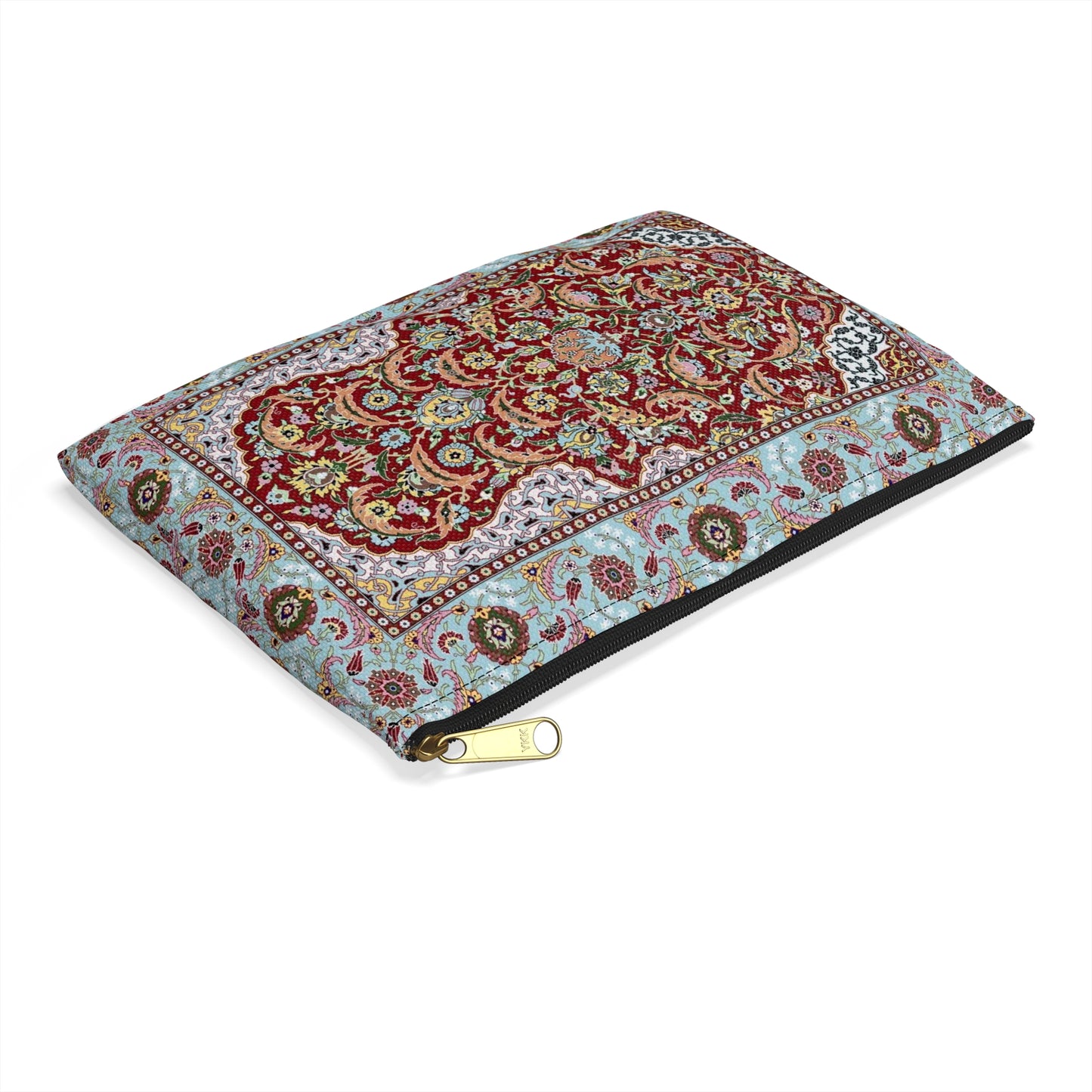 Red & Sky Tapestry Pouch