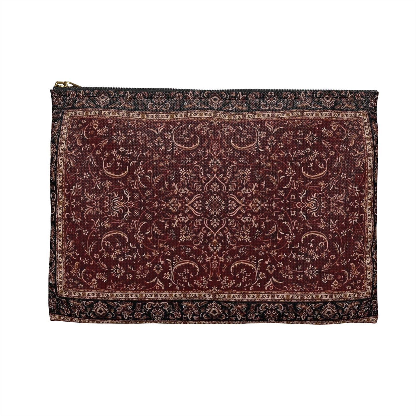 Deep Red Tapestry Pouch