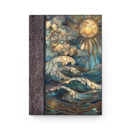 Stained Glass Sunrise Notebook
