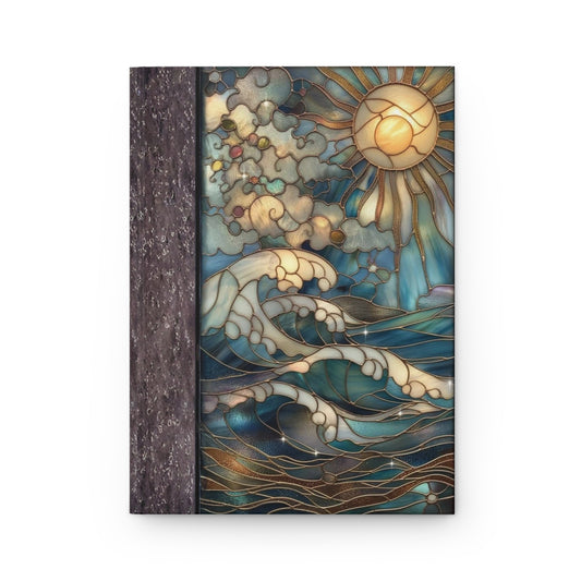 Stained Glass Sunrise Notebook