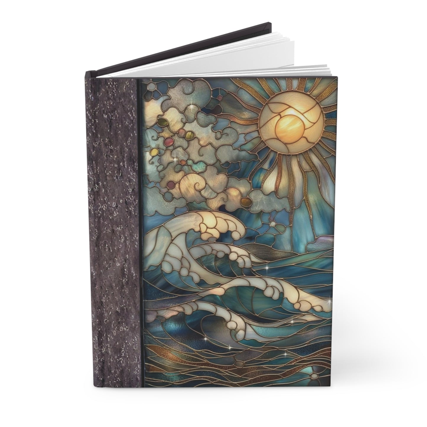 Stained Glass Sunrise Notebook