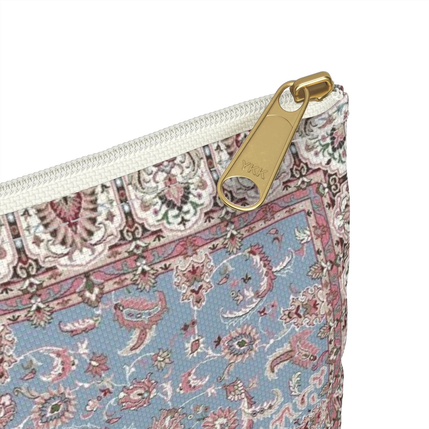 Blue & Rose Tapestry Pouch